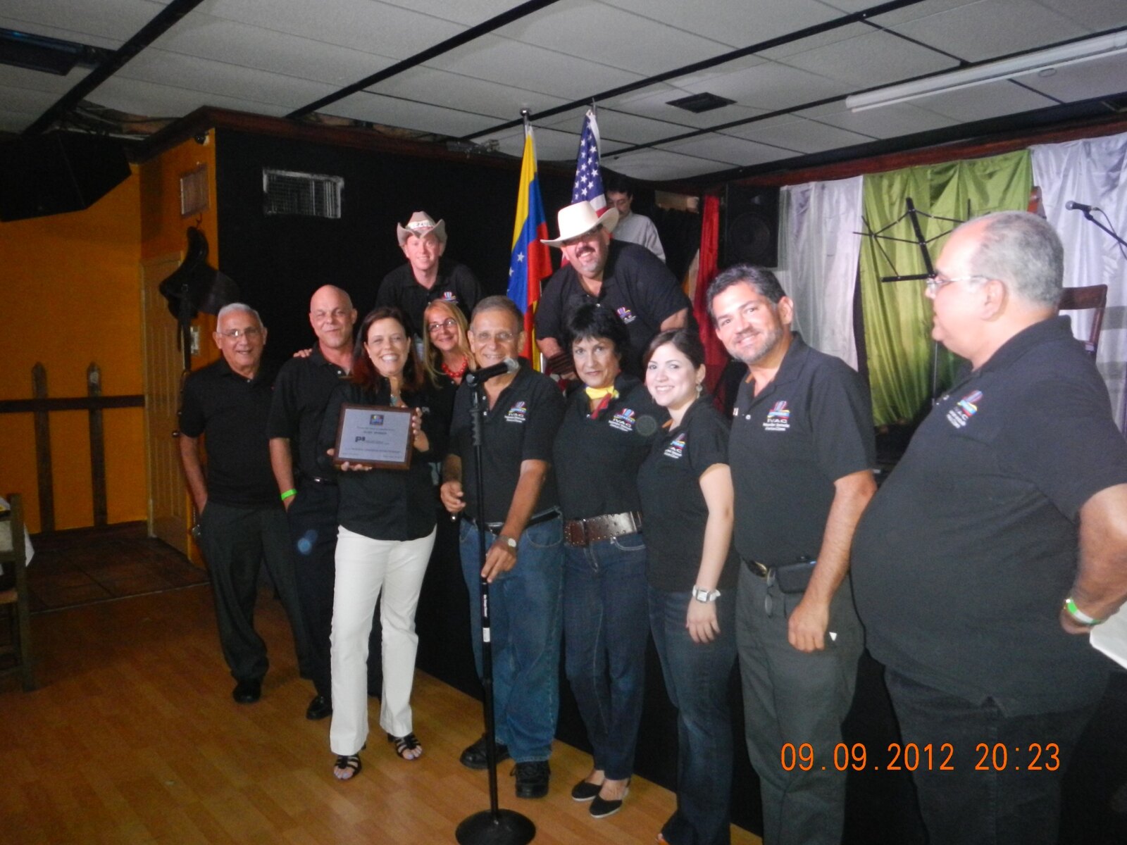 IVAC board members at Noche Llanera