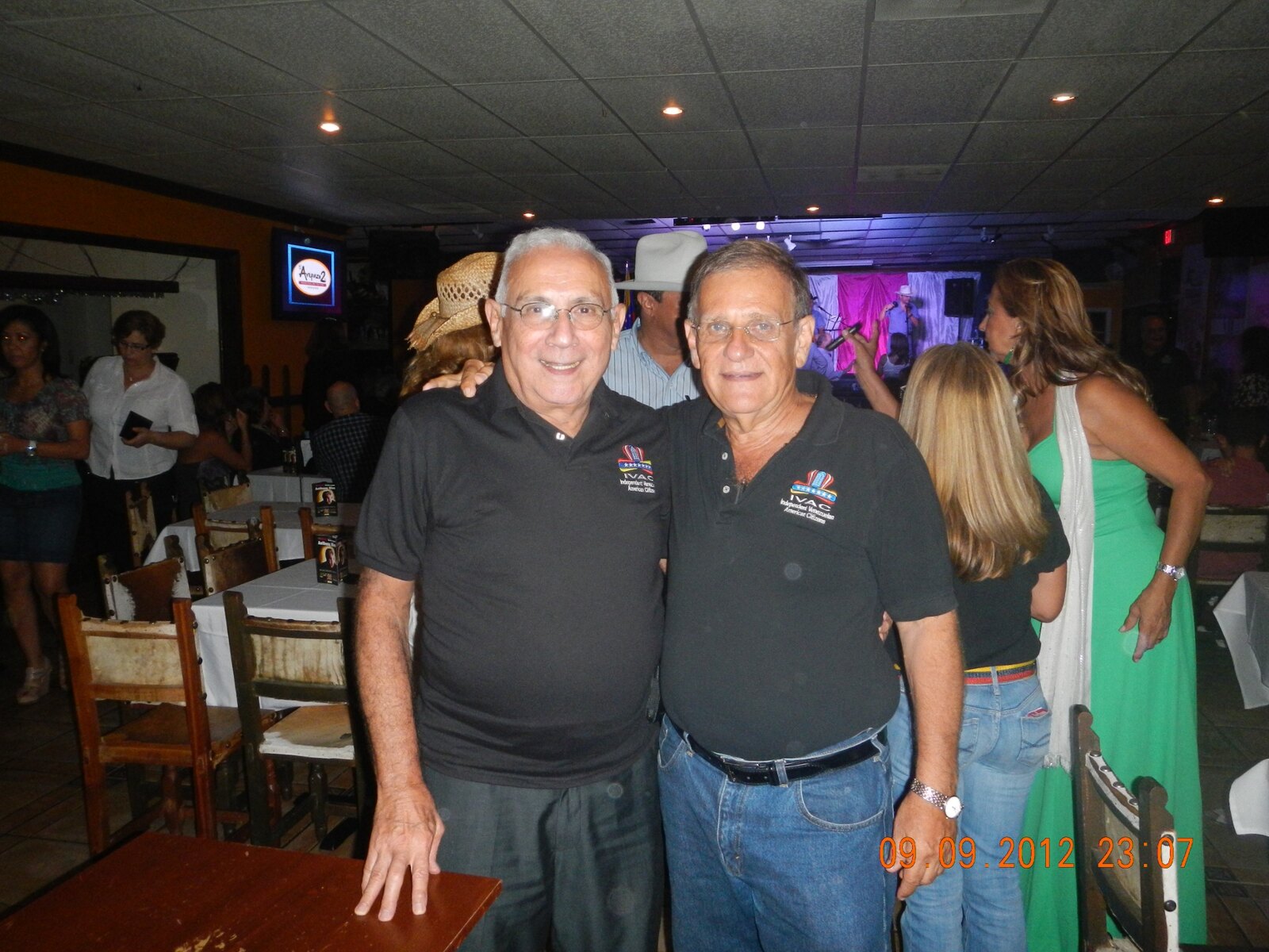 Ernesto and Eddy at Noche Llanera