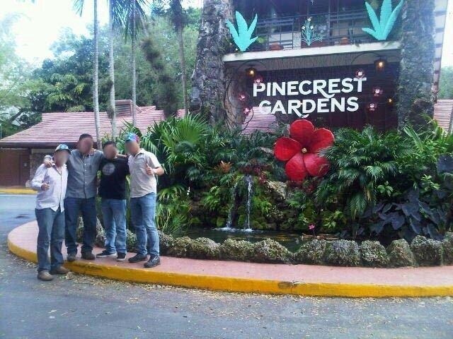 EF4D participants visiting Pinecrest Gardens
